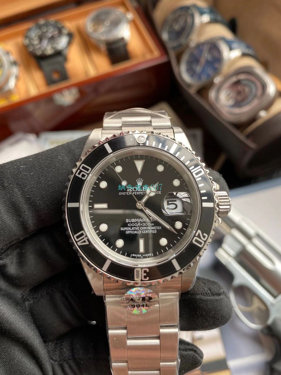 AR厂劳力士ROLEX复古绿水鬼潜航者16610LV-93250 / R665
