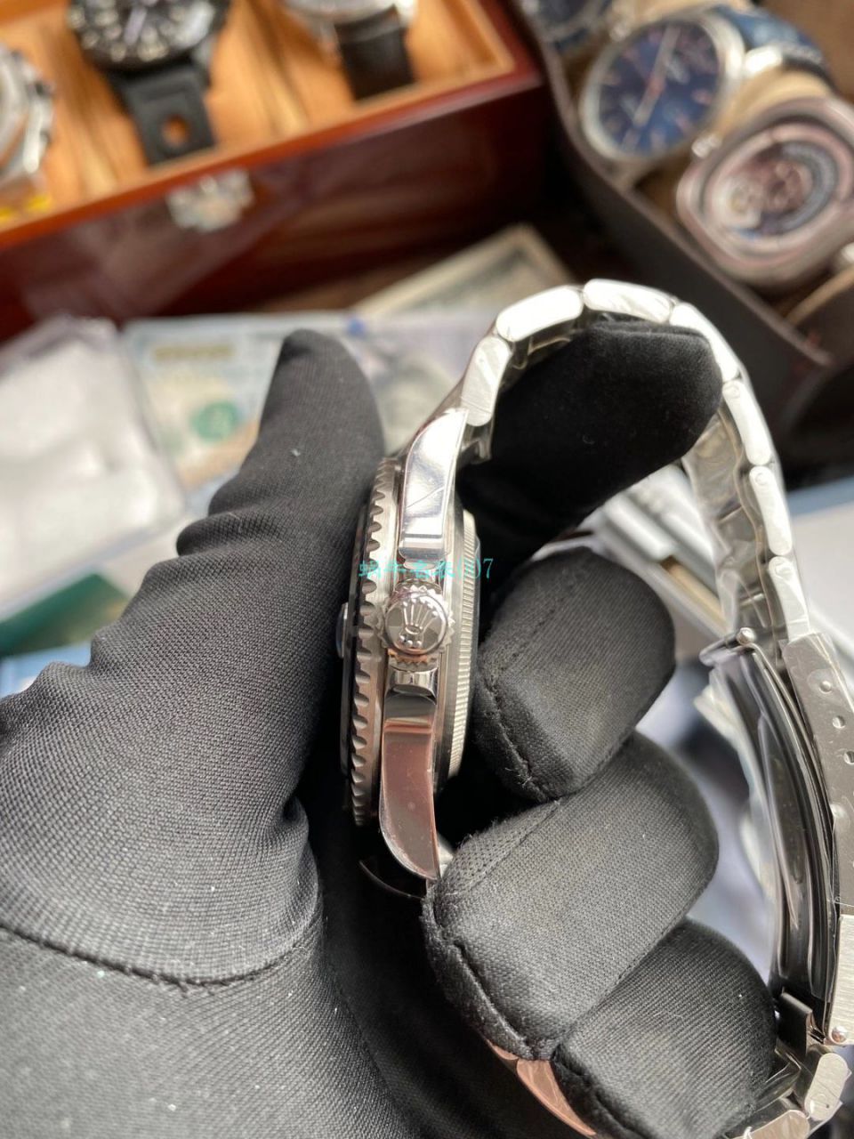 AR厂劳力士ROLEX复古绿水鬼潜航者16610LV-93250 / R665