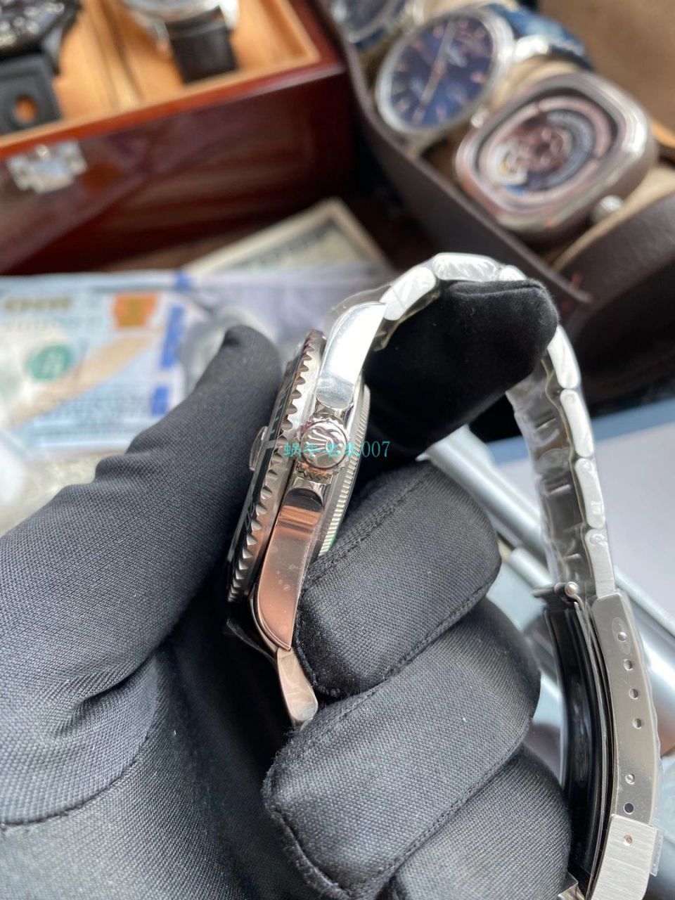 AR厂劳力士ROLEX复古黑水鬼SUB 16610 / R666