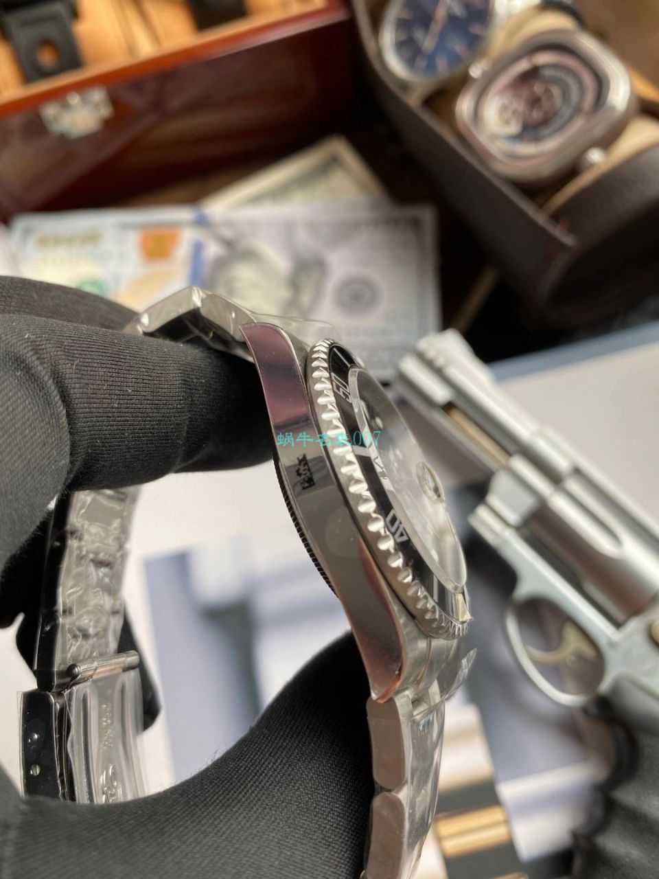 AR厂劳力士ROLEX复古黑水鬼SUB 16610 / R666