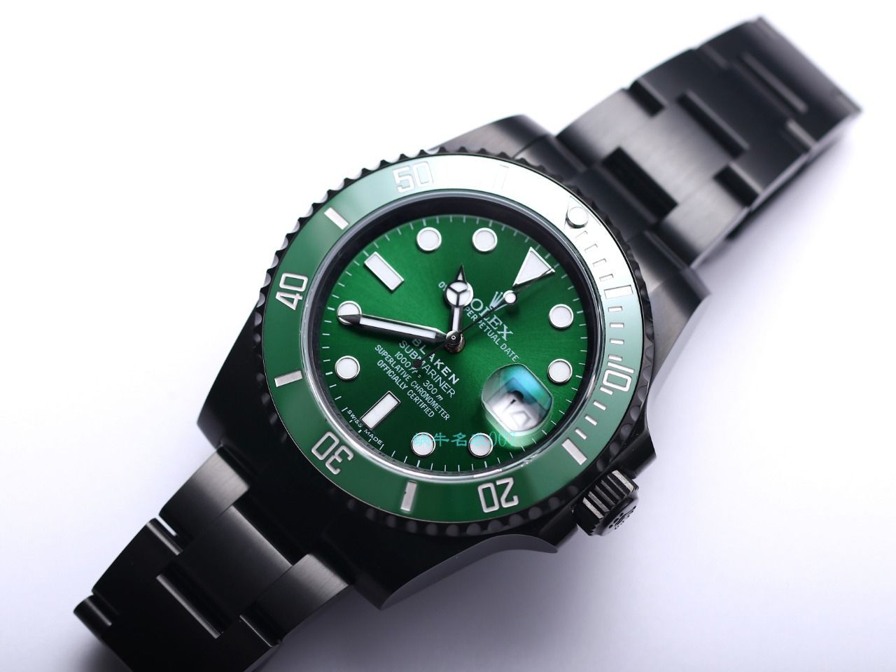 V9厂劳力士水鬼BLAKEN  SUBMARINER  DATE LV官方同款曜黑改装版 / R670