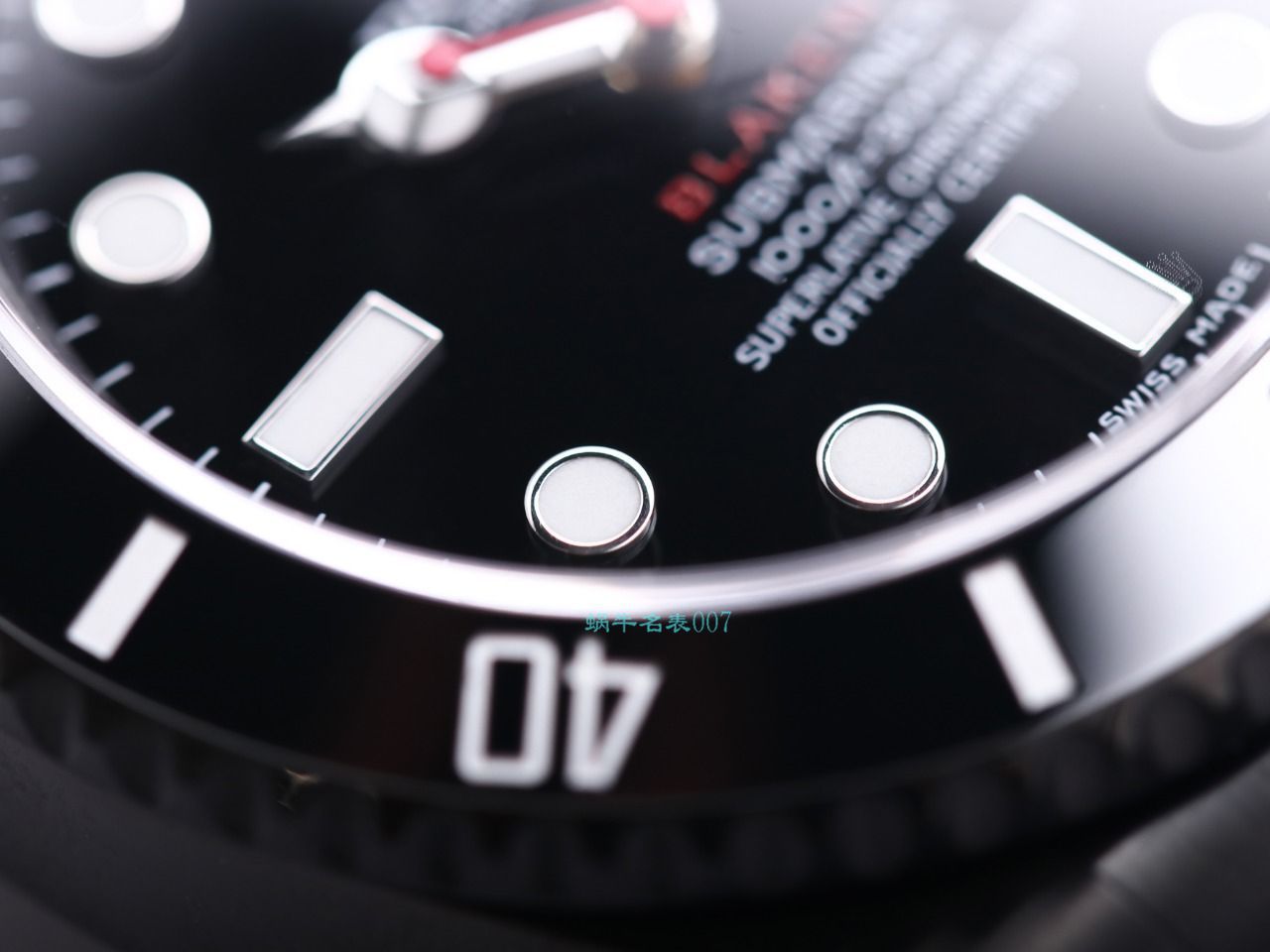 V9厂劳力士水鬼BLAKEN  SUBMARINER  DATE LV官方同款曜黑改装版 / R670