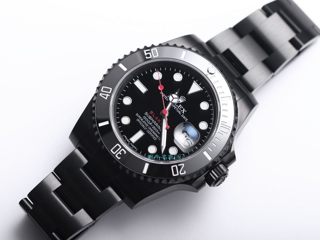 V9厂劳力士水鬼BLAKEN  SUBMARINER  DATE LV官方同款曜黑改装版 / R670