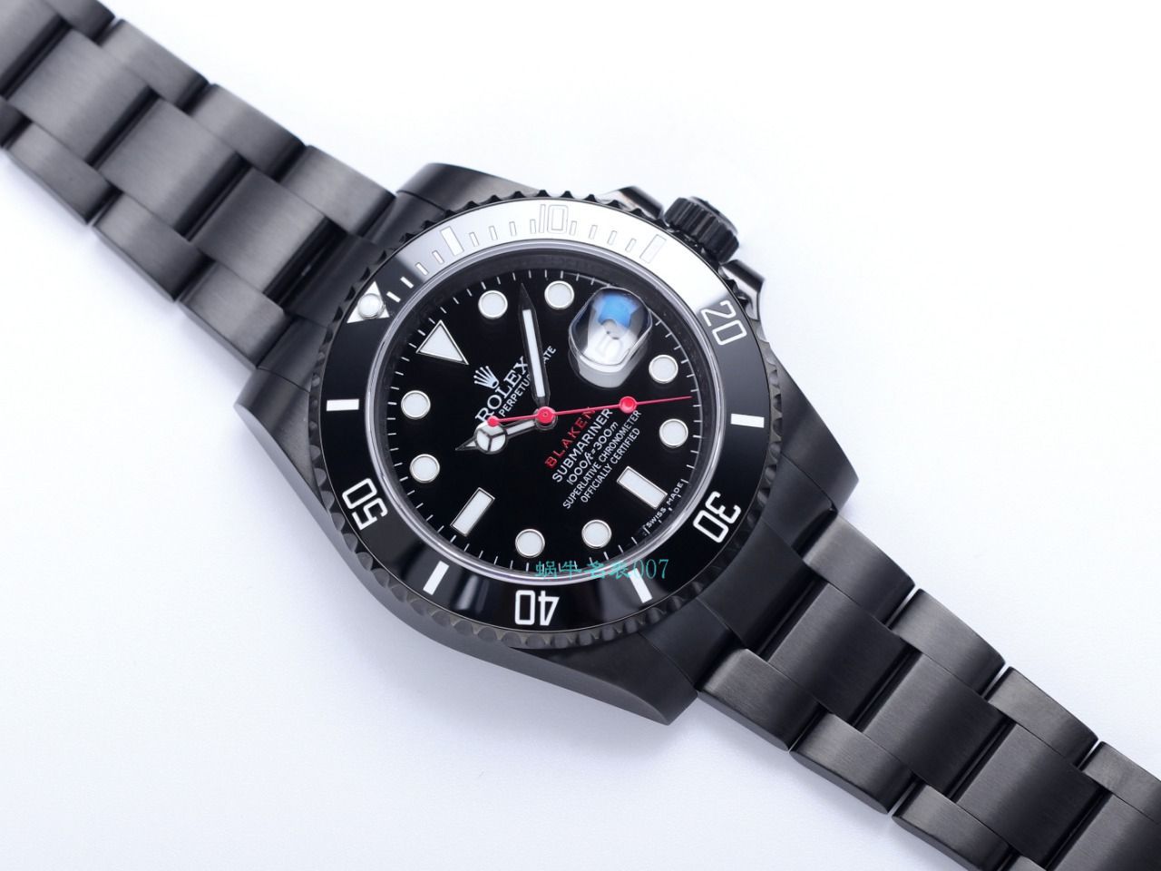 V9厂劳力士水鬼BLAKEN  SUBMARINER  DATE LV官方同款曜黑改装版 / R670