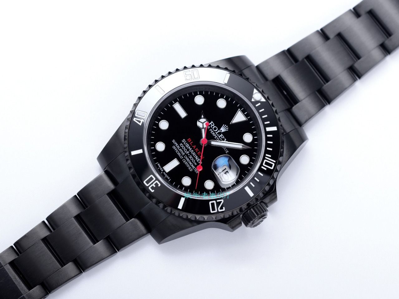 V9厂劳力士水鬼BLAKEN  SUBMARINER  DATE LV官方同款曜黑改装版 / R670