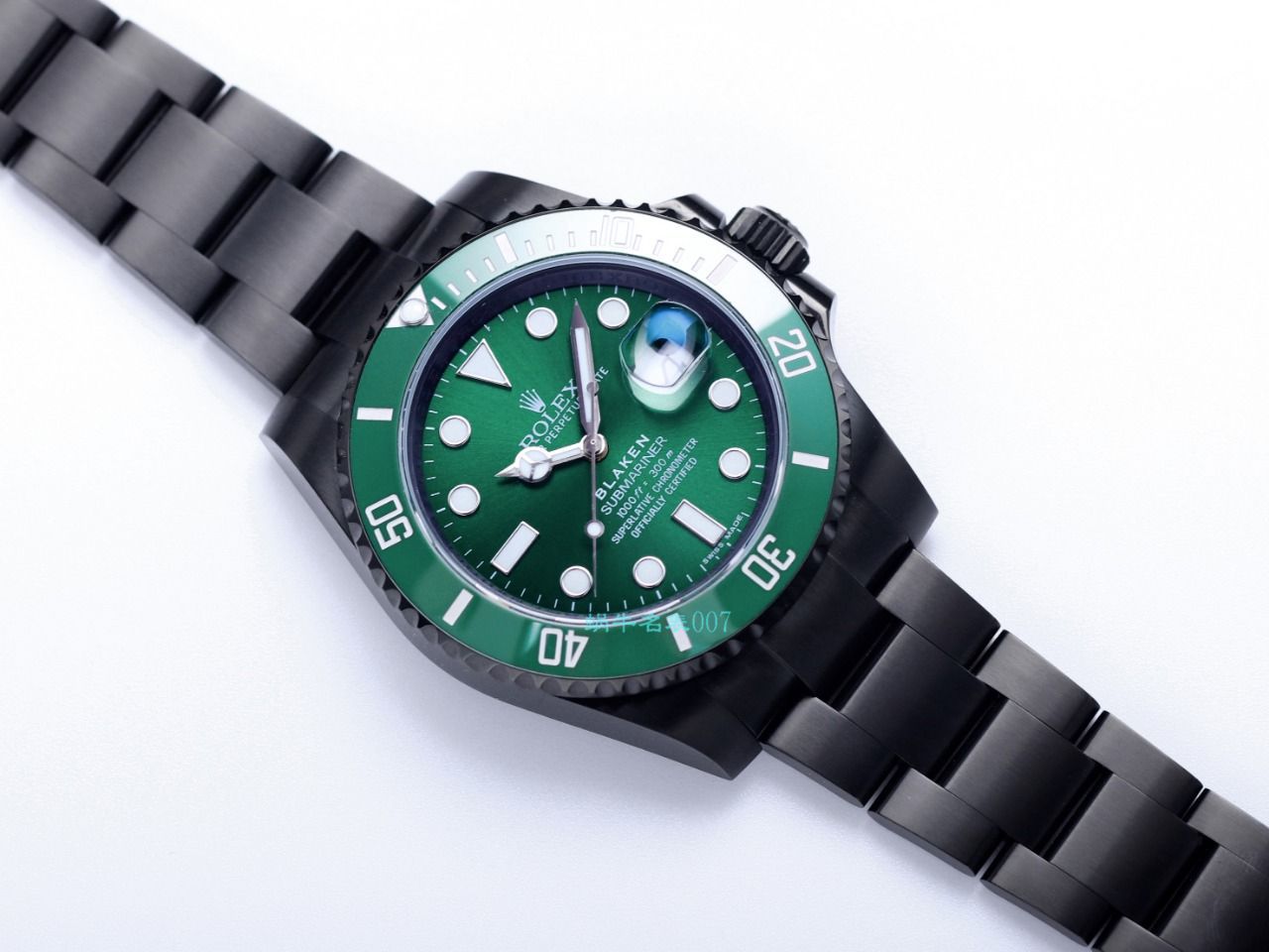 V9厂劳力士水鬼BLAKEN  SUBMARINER  DATE LV官方同款曜黑改装版 / R670
