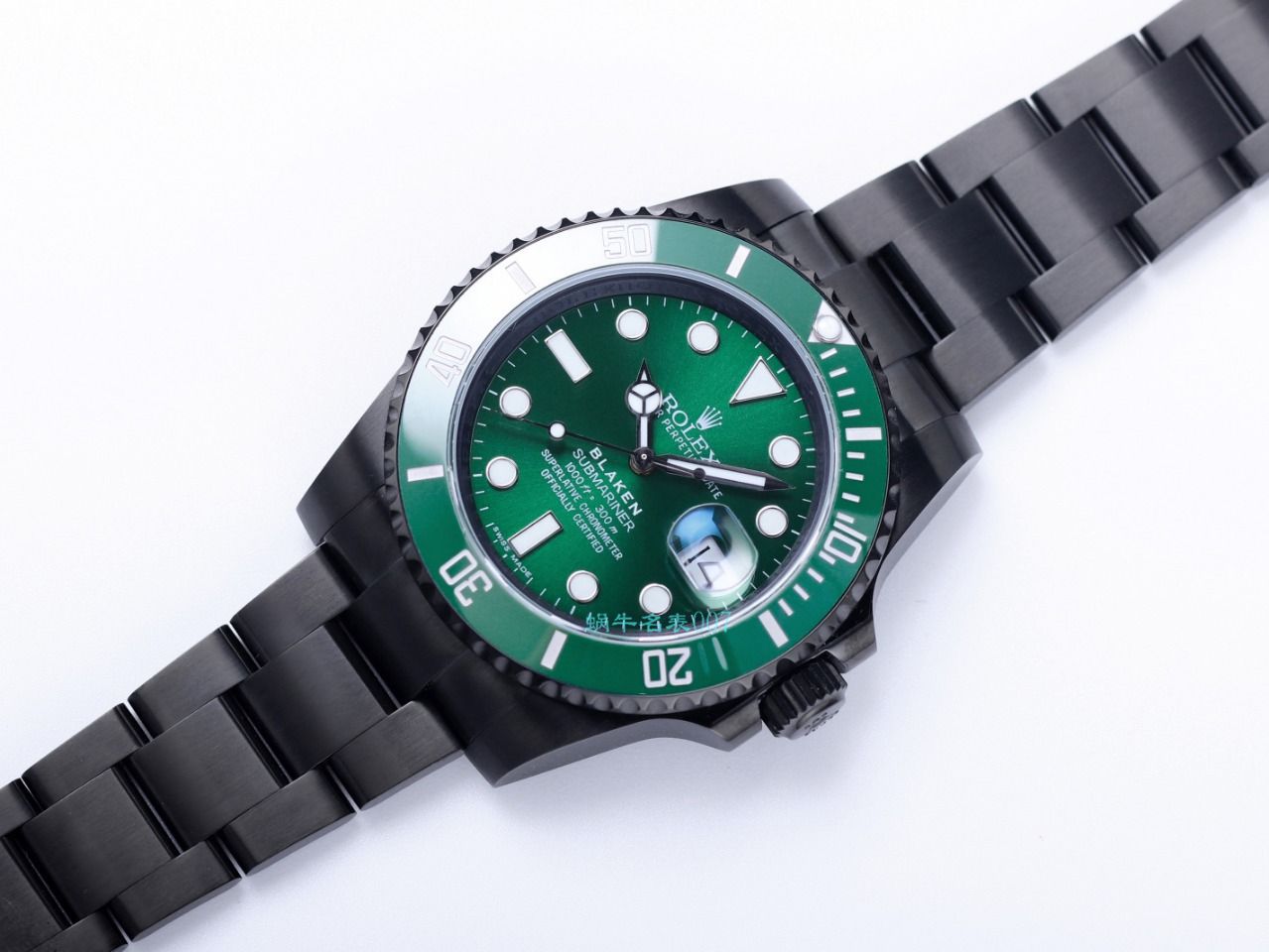V9厂劳力士水鬼BLAKEN  SUBMARINER  DATE LV官方同款曜黑改装版 / R670