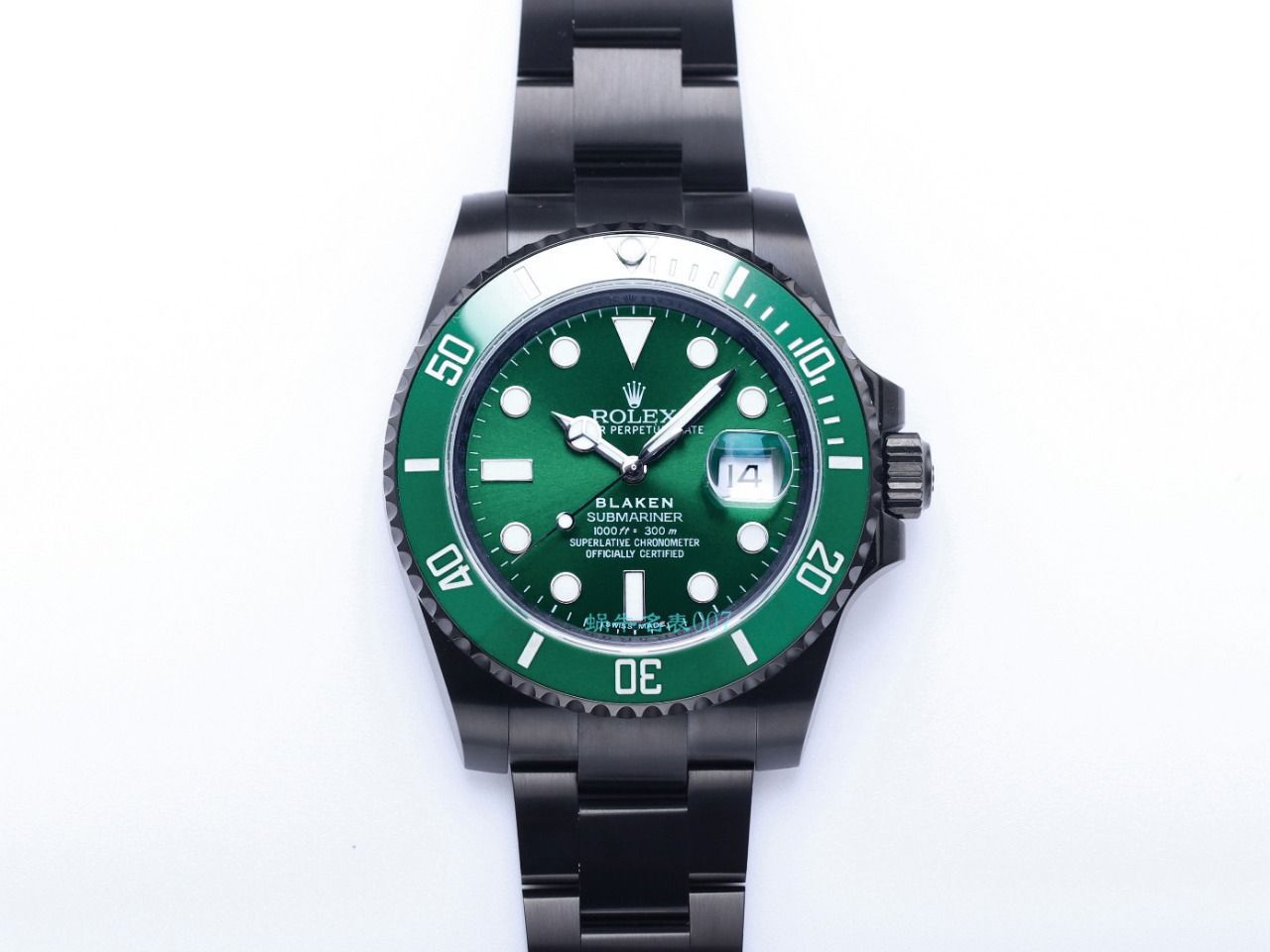 V9厂劳力士水鬼BLAKEN  SUBMARINER  DATE LV官方同款曜黑改装版 / R670