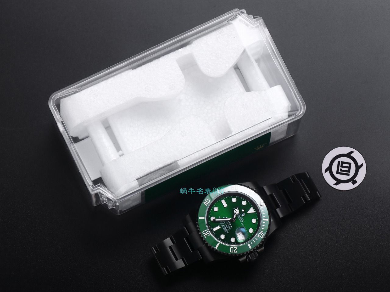 V9厂劳力士水鬼BLAKEN  SUBMARINER  DATE LV官方同款曜黑改装版 / R670