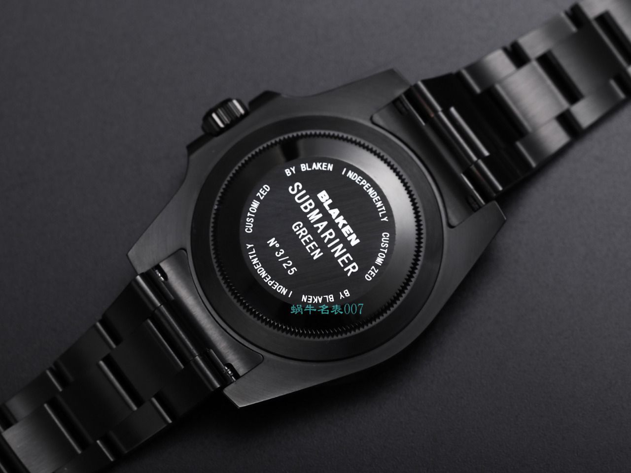 V9厂劳力士水鬼BLAKEN  SUBMARINER  DATE LV官方同款曜黑改装版 / R670