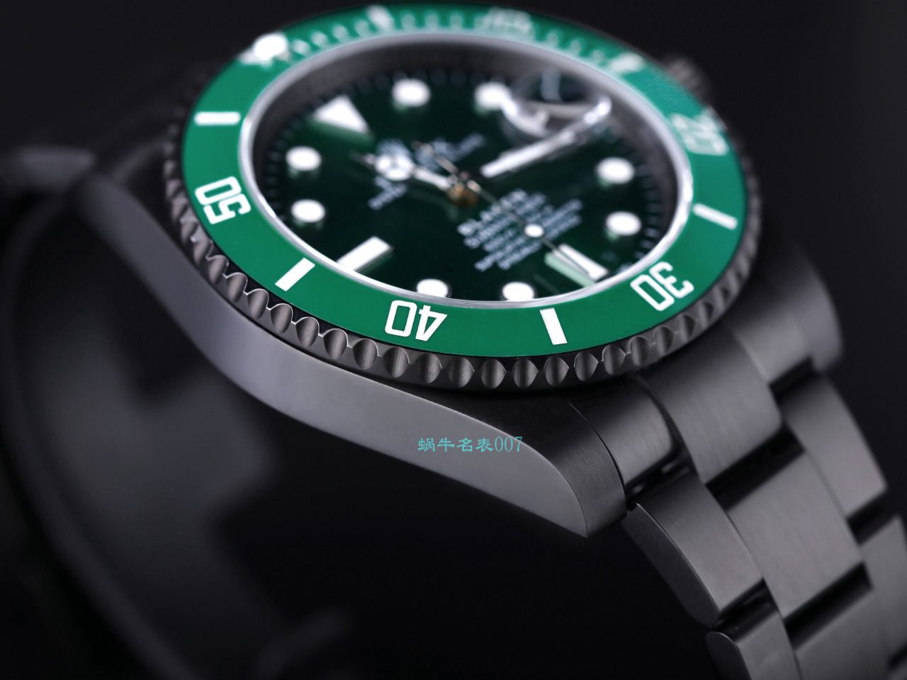 V9厂劳力士水鬼BLAKEN  SUBMARINER  DATE LV官方同款曜黑改装版 / R670