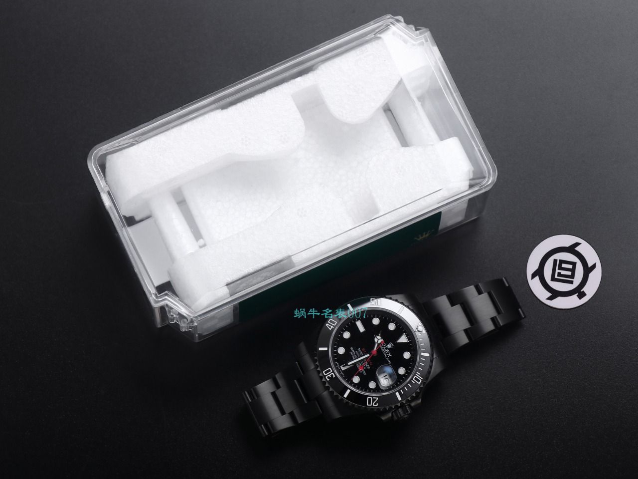 V9厂劳力士水鬼BLAKEN  SUBMARINER  DATE LV官方同款曜黑改装版 / R670