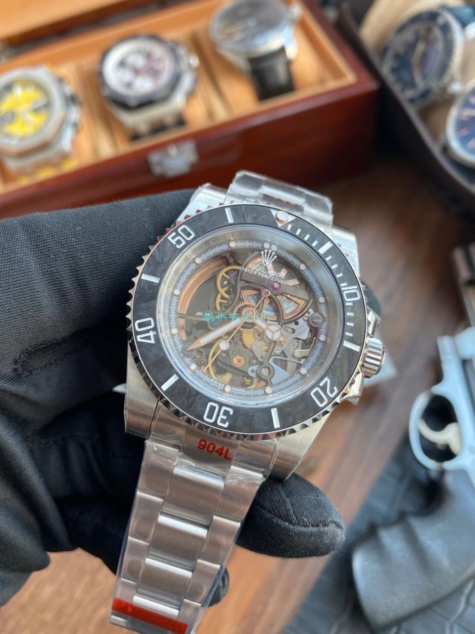 视频评测WWF厂劳力士全镂空改装潜航者116610手表 / R671