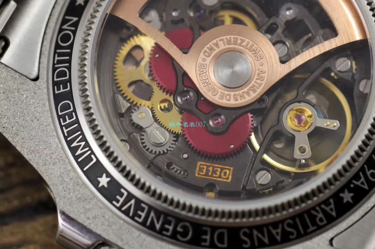 视频评测WWF厂劳力士全镂空改装潜航者116610手表 / R671