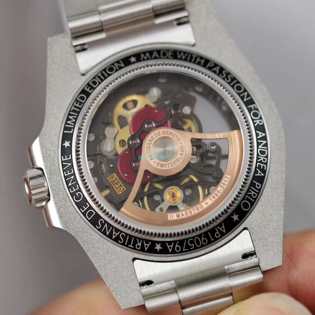 视频评测WWF厂劳力士全镂空改装潜航者116610手表 / R671