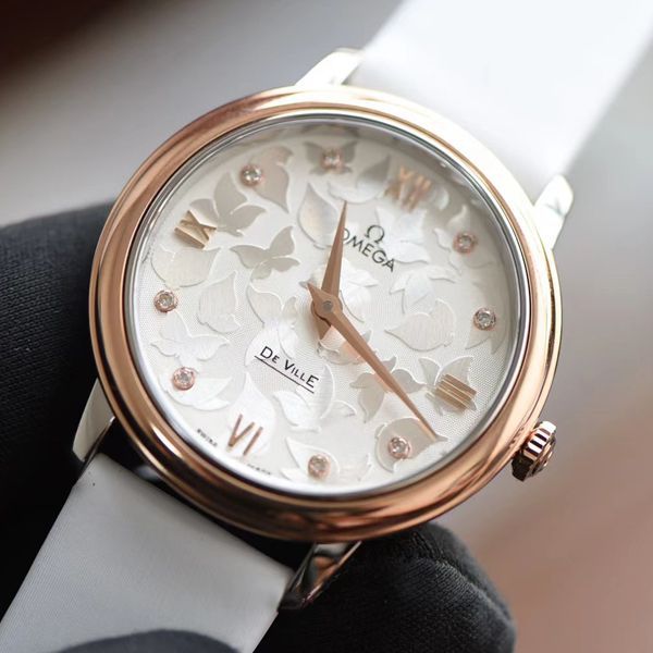 视频评测3S厂欧米茄碟飞典雅蝶舞女士手表424.22.33.60.52.001腕表