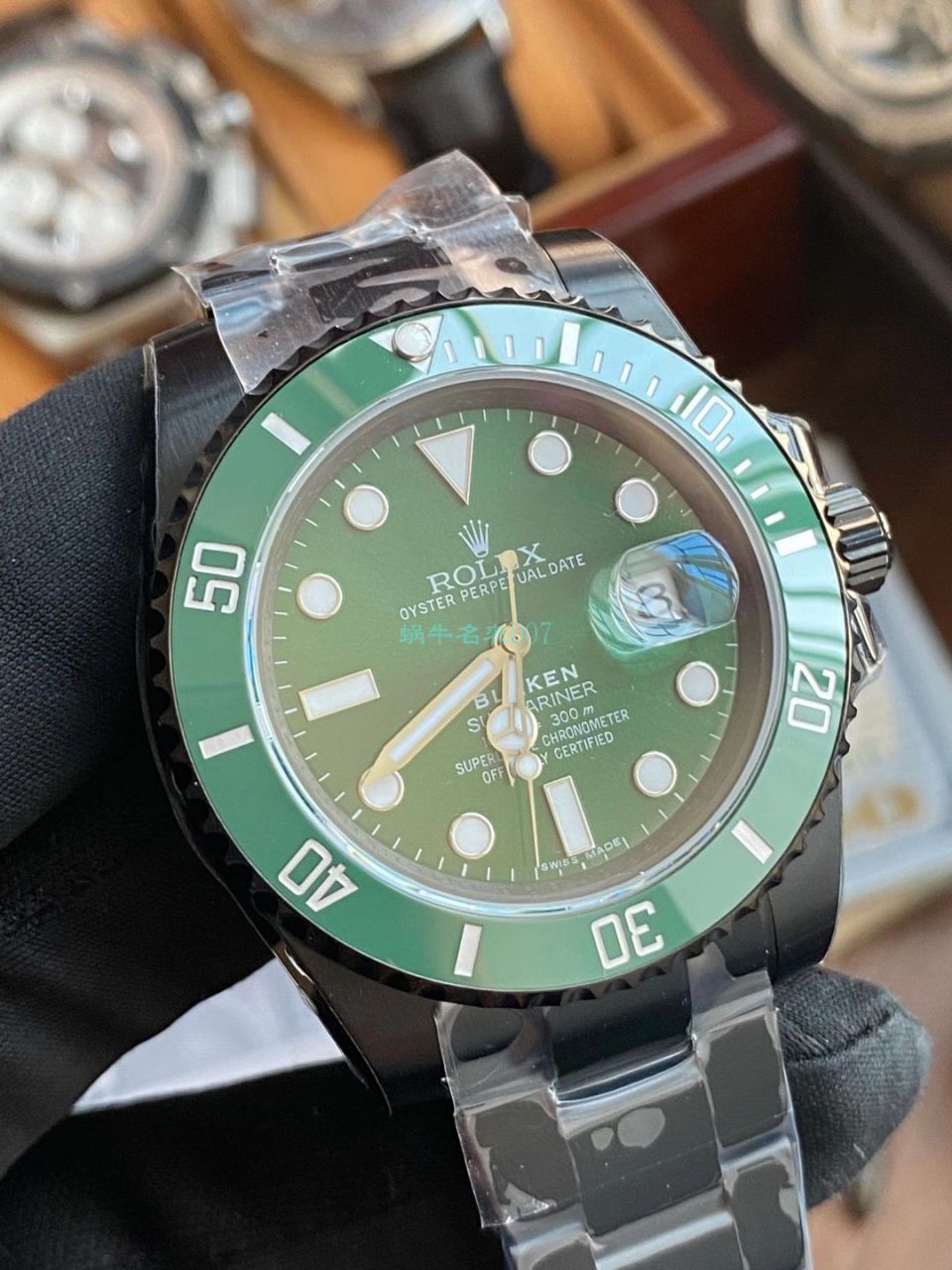 V9厂劳力士水鬼BLAKEN  SUBMARINER  DATE LV官方同款曜黑改装版 / R670