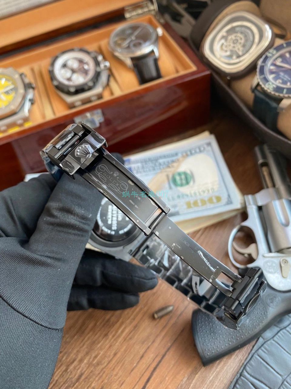 V9厂劳力士水鬼BLAKEN  SUBMARINER  DATE LV官方同款曜黑改装版 / R670