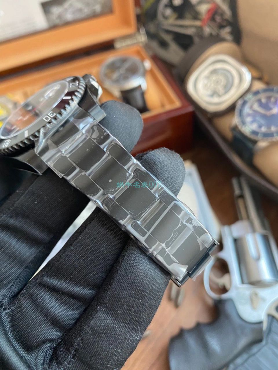 V9厂劳力士水鬼BLAKEN  SUBMARINER  DATE LV官方同款曜黑改装版 / R670