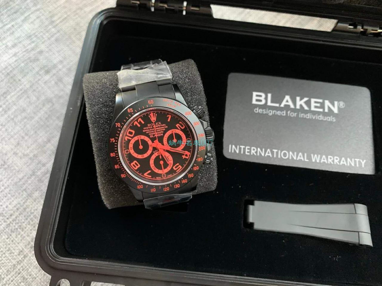   IPK厂劳力士迪通拿  Blaken改装磨砂碳化黑腕表以N厂超级4130迪通拿为基础 / R686