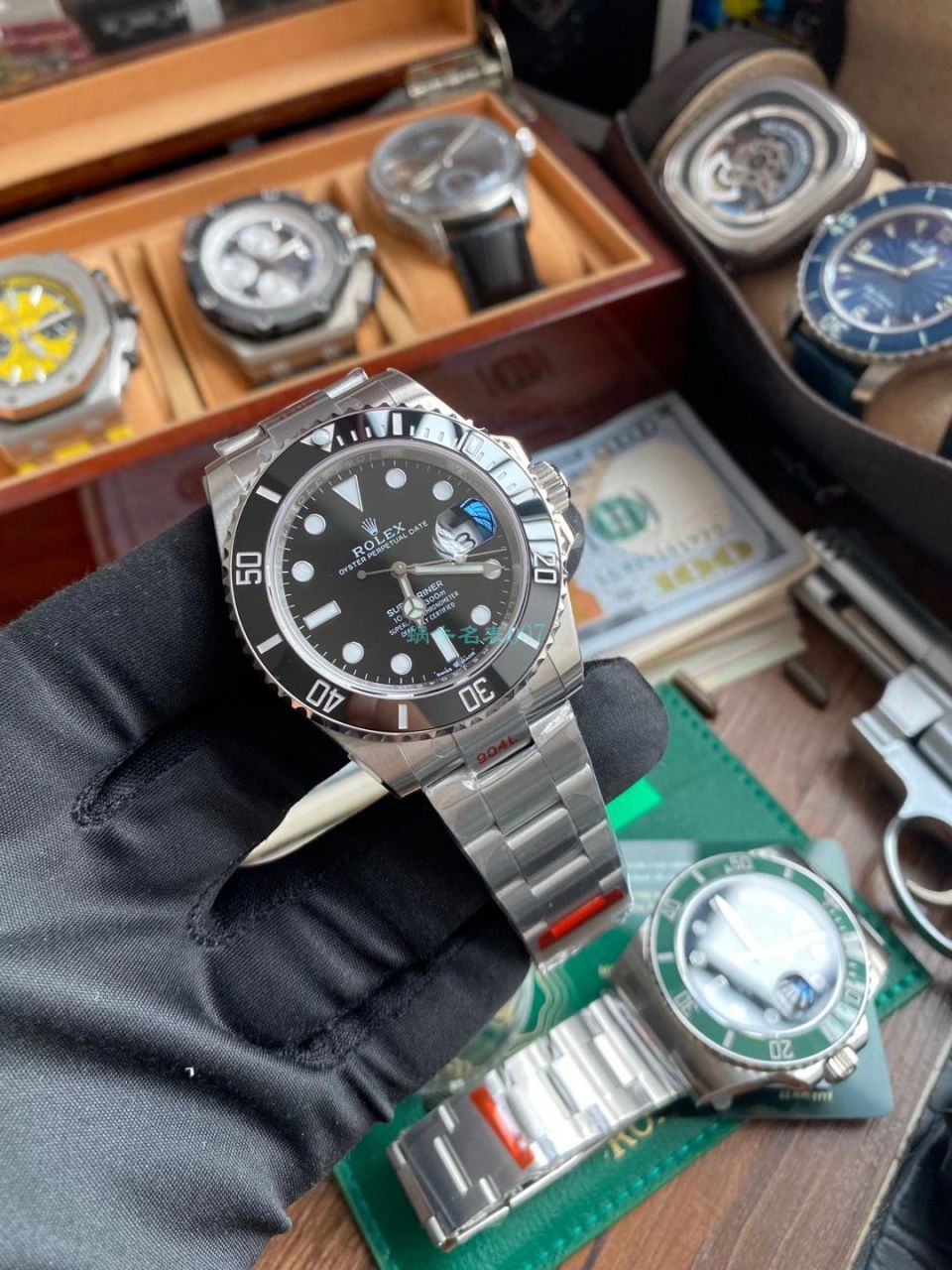 视频评测EW厂劳力士专柜新款41毫米黑水鬼m126610ln-0001腕表 / R689