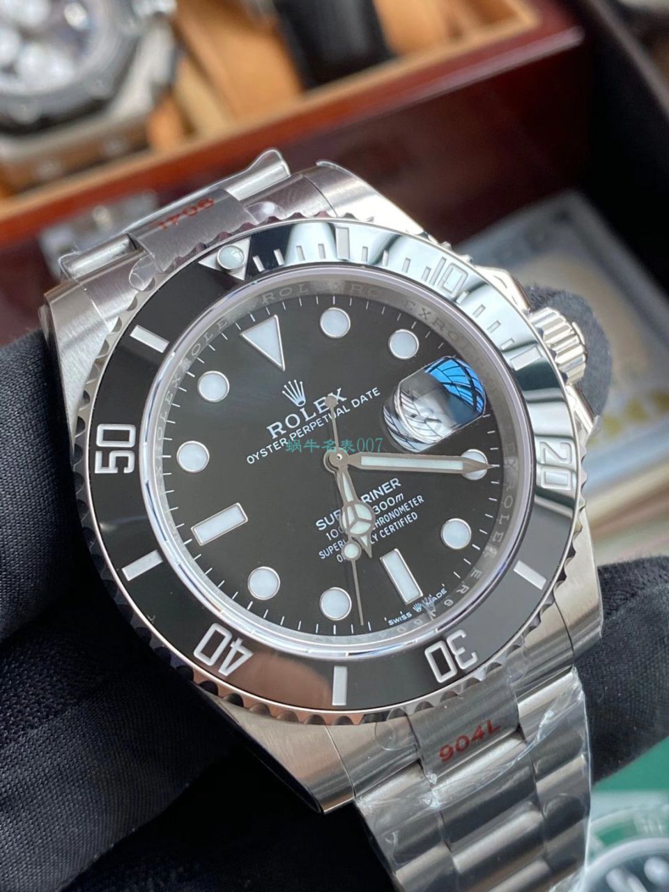 视频评测EW厂劳力士专柜新款41毫米黑水鬼m126610ln-0001腕表 / R689