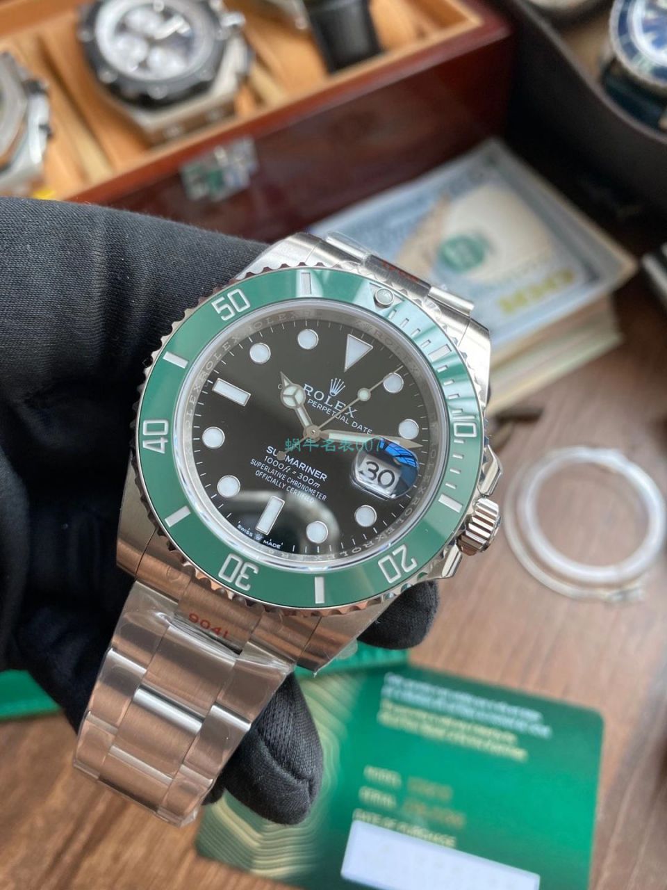 视频评测EW厂劳力士专柜新款绿水鬼41毫米m126610lv-0002腕表 / R687