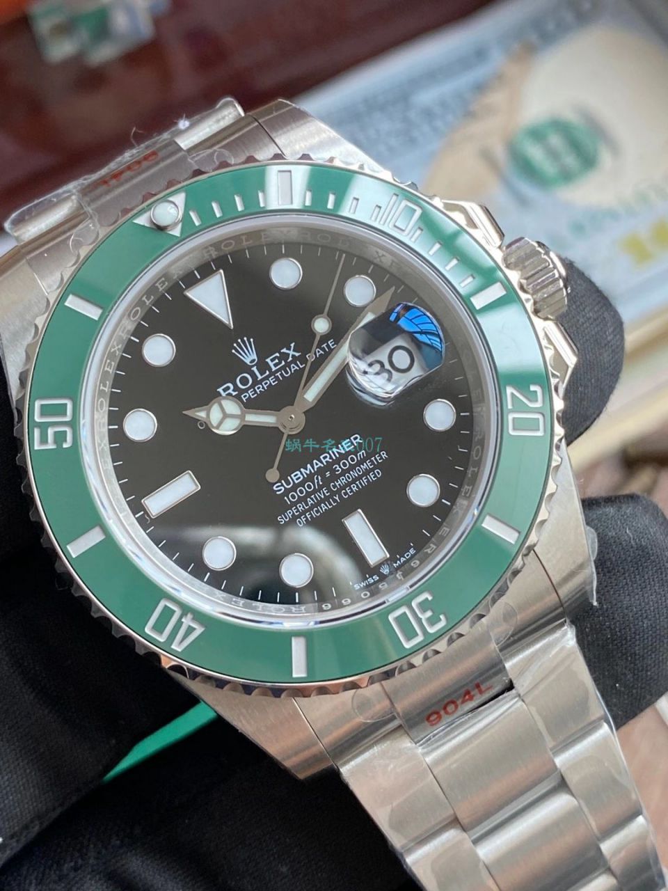 视频评测EW厂劳力士专柜新款绿水鬼41毫米m126610lv-0002腕表 / R687