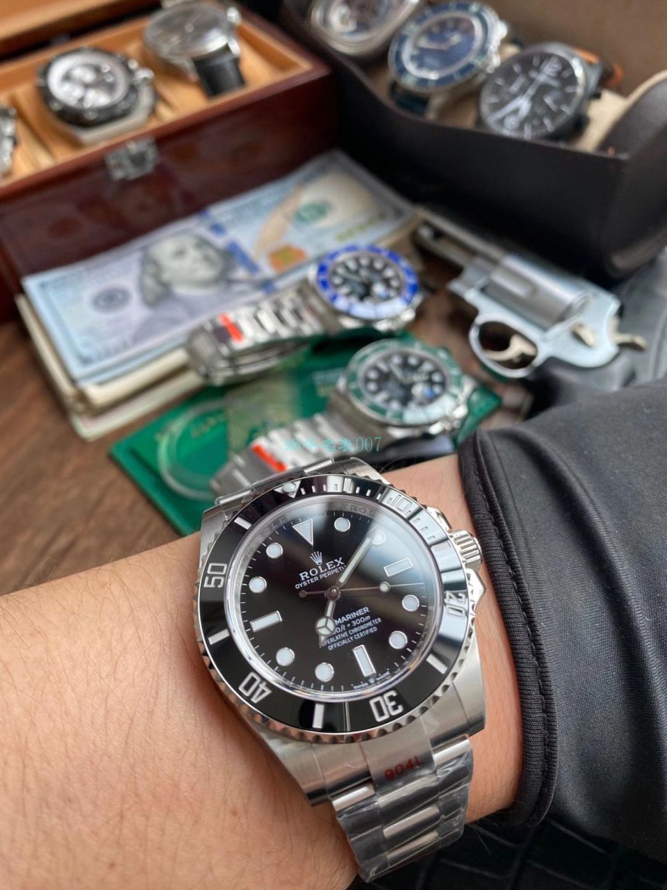 视频评测EW厂劳力士专柜新款绿水鬼41毫米m126610lv-0002腕表 / R687