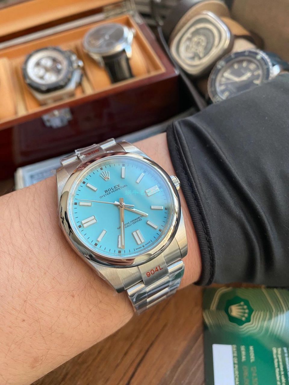 视频评测EW厂劳力士蚝式恒动  m124300-0006腕表 / R696