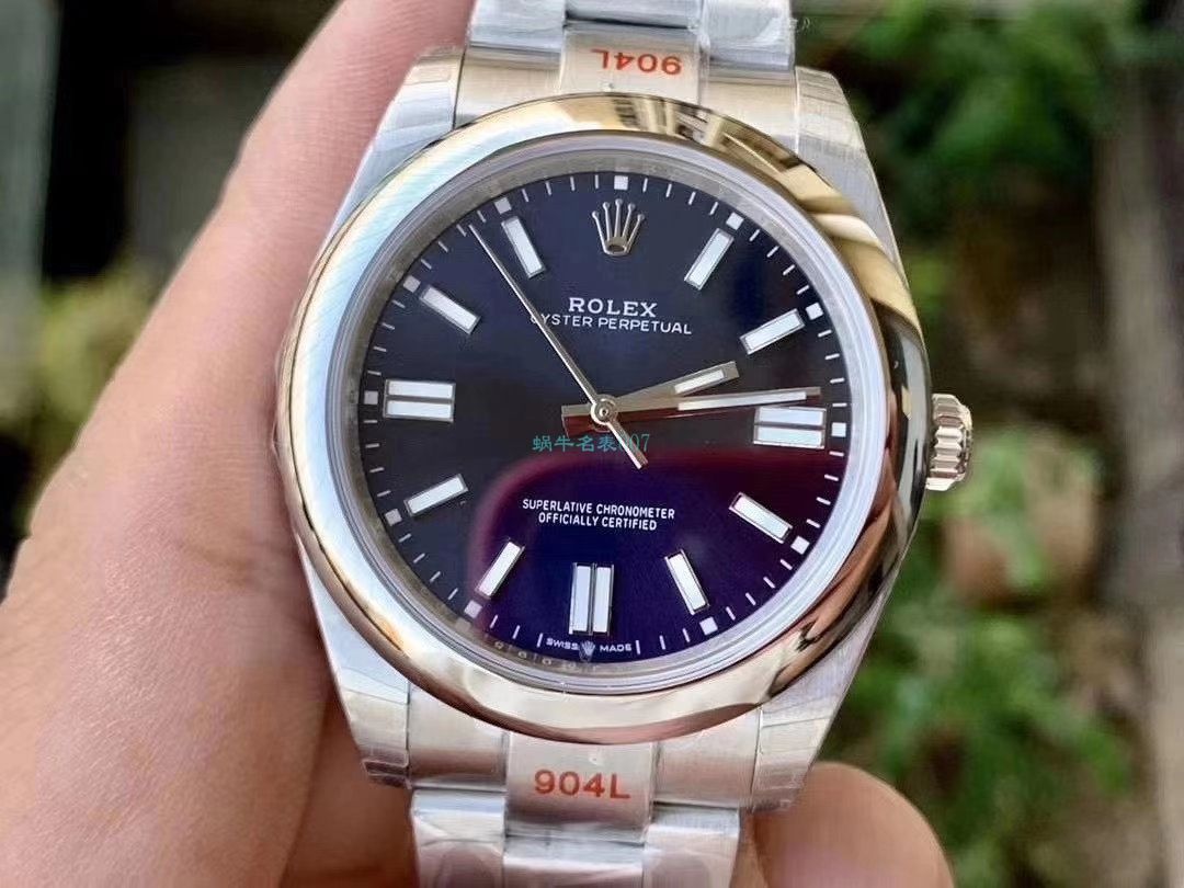 视频评测EW厂劳力士蚝式恒动  m124300-0006腕表 / R696