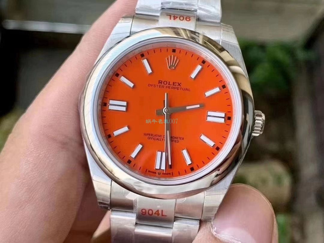 视频评测EW厂劳力士蚝式恒动  m124300-0006腕表 / R696