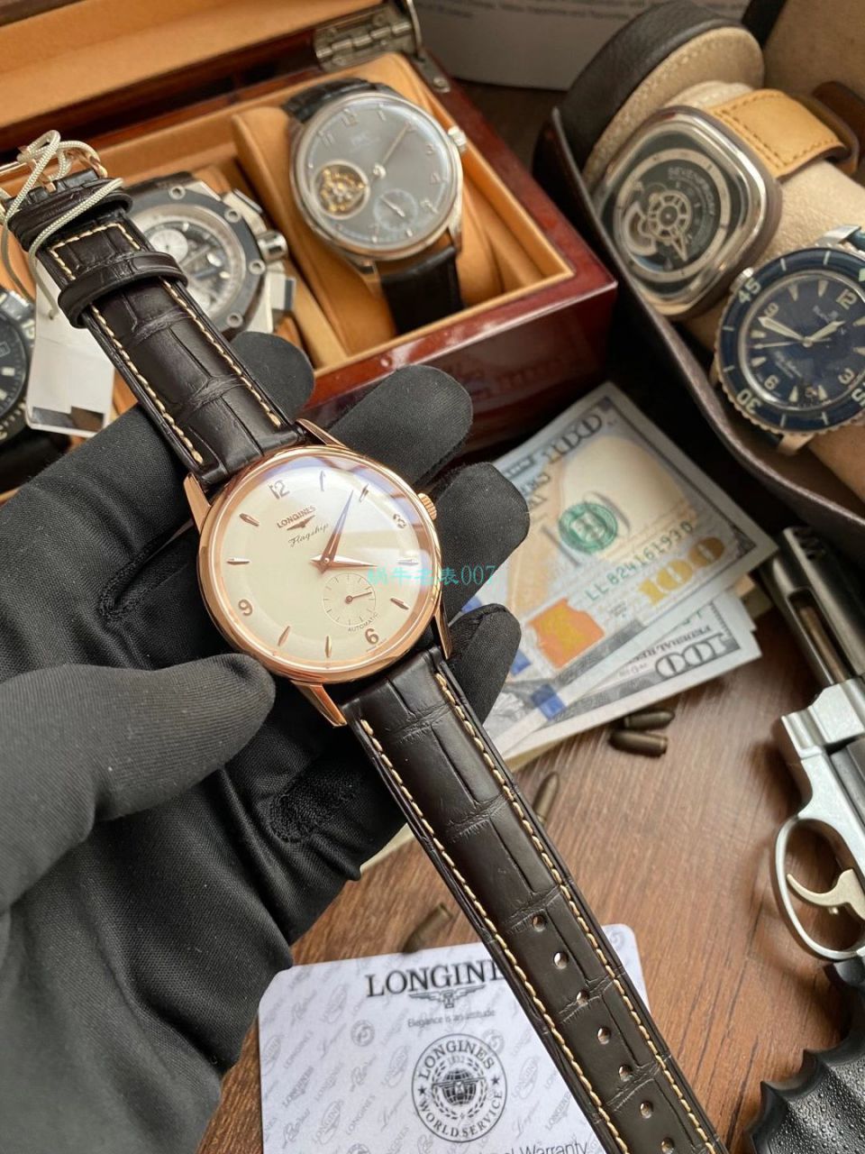   WF  浪琴表军旗系列60周年限量款L4.817.6.76.2腕表 / L103