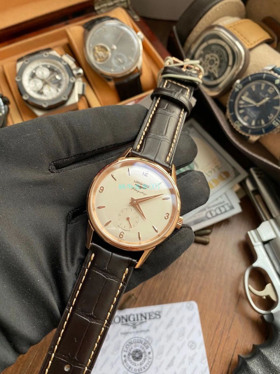   WF  浪琴表军旗系列60周年限量款L4.817.6.76.2腕表 / L103