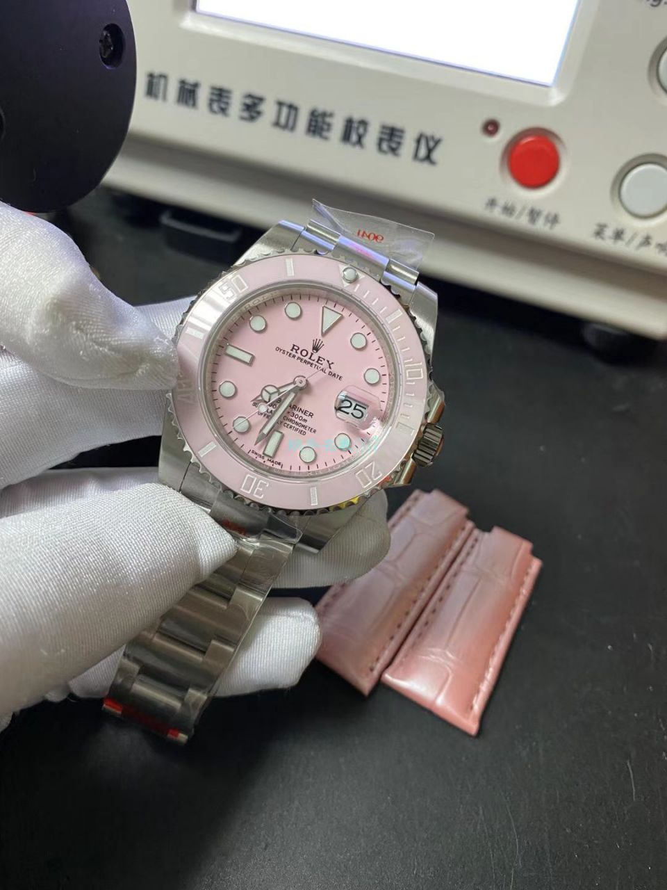 GM厂更新V2版本劳力士粉水鬼女士手表 / R719