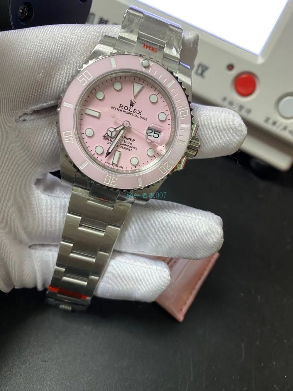 GM厂更新V2版本劳力士粉水鬼女士手表 / R719