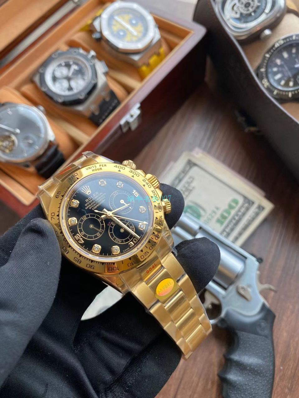 视频评测N厂劳力士超级4130迪通拿间金钻面m116503-0006 / R732