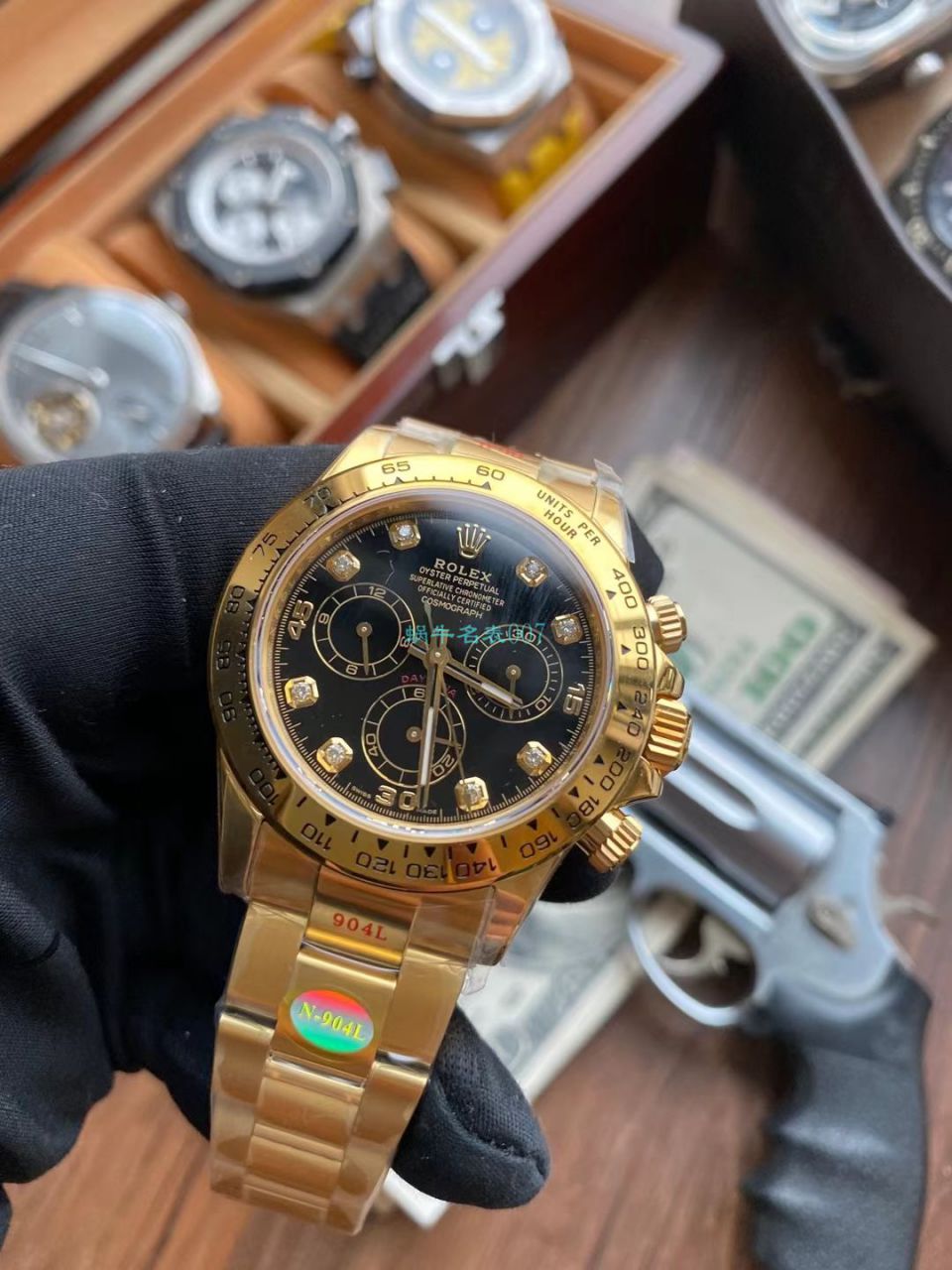 视频评测N厂劳力士超级4130迪通拿间金钻面m116503-0006 / R732