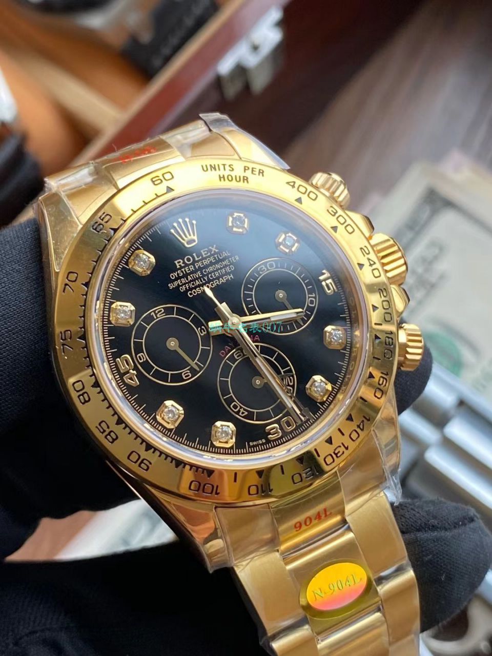 视频评测N厂劳力士超级4130迪通拿间金钻面m116503-0006 / R732