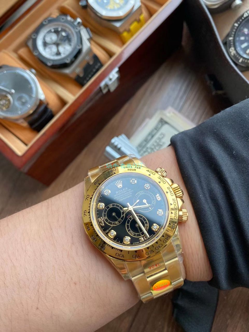 视频评测N厂劳力士超级4130迪通拿间金钻面m116503-0006 / R732