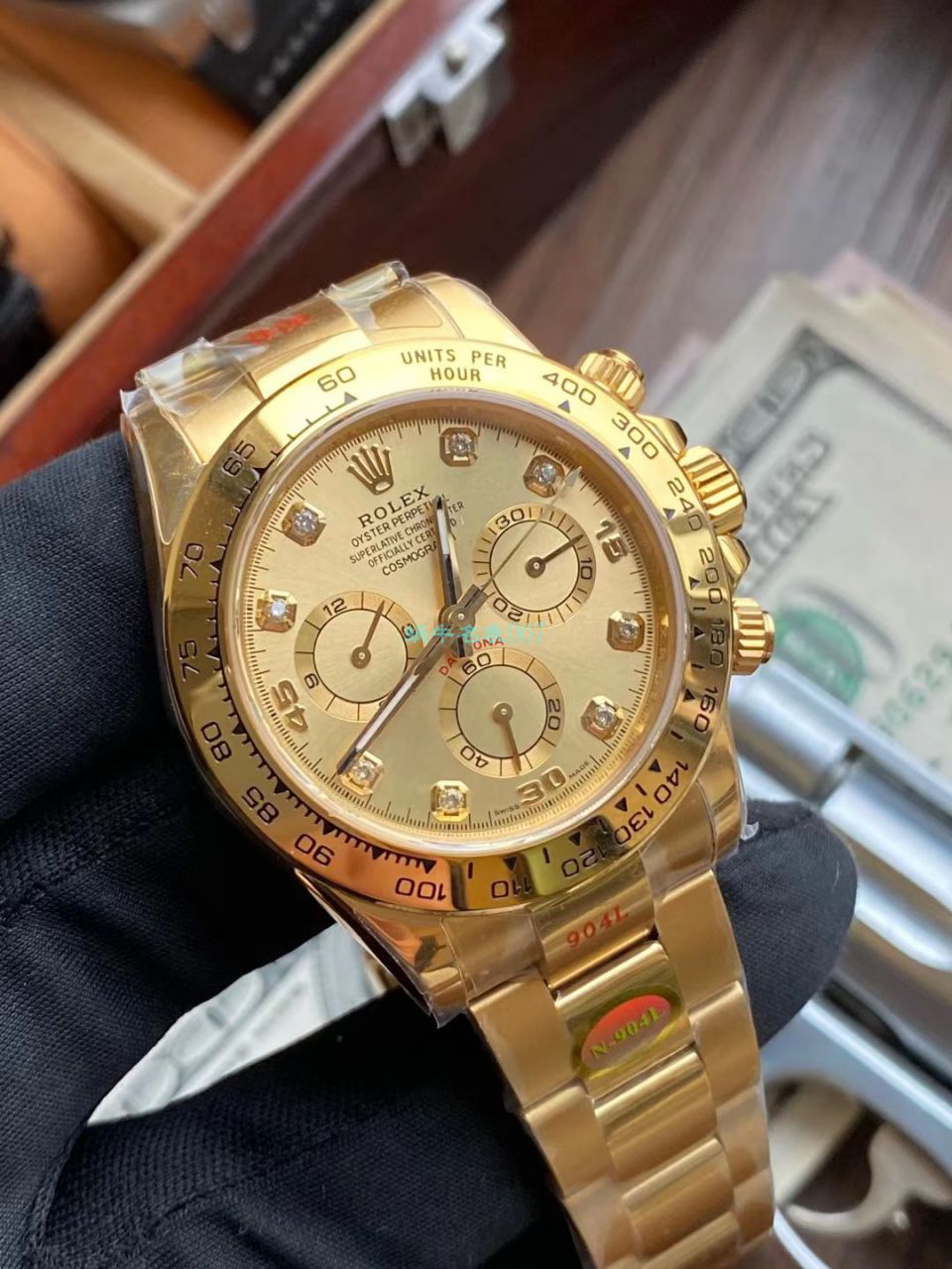 N厂劳力士超级4130间金迪通拿钻面高m116503-0008腕表 / R731