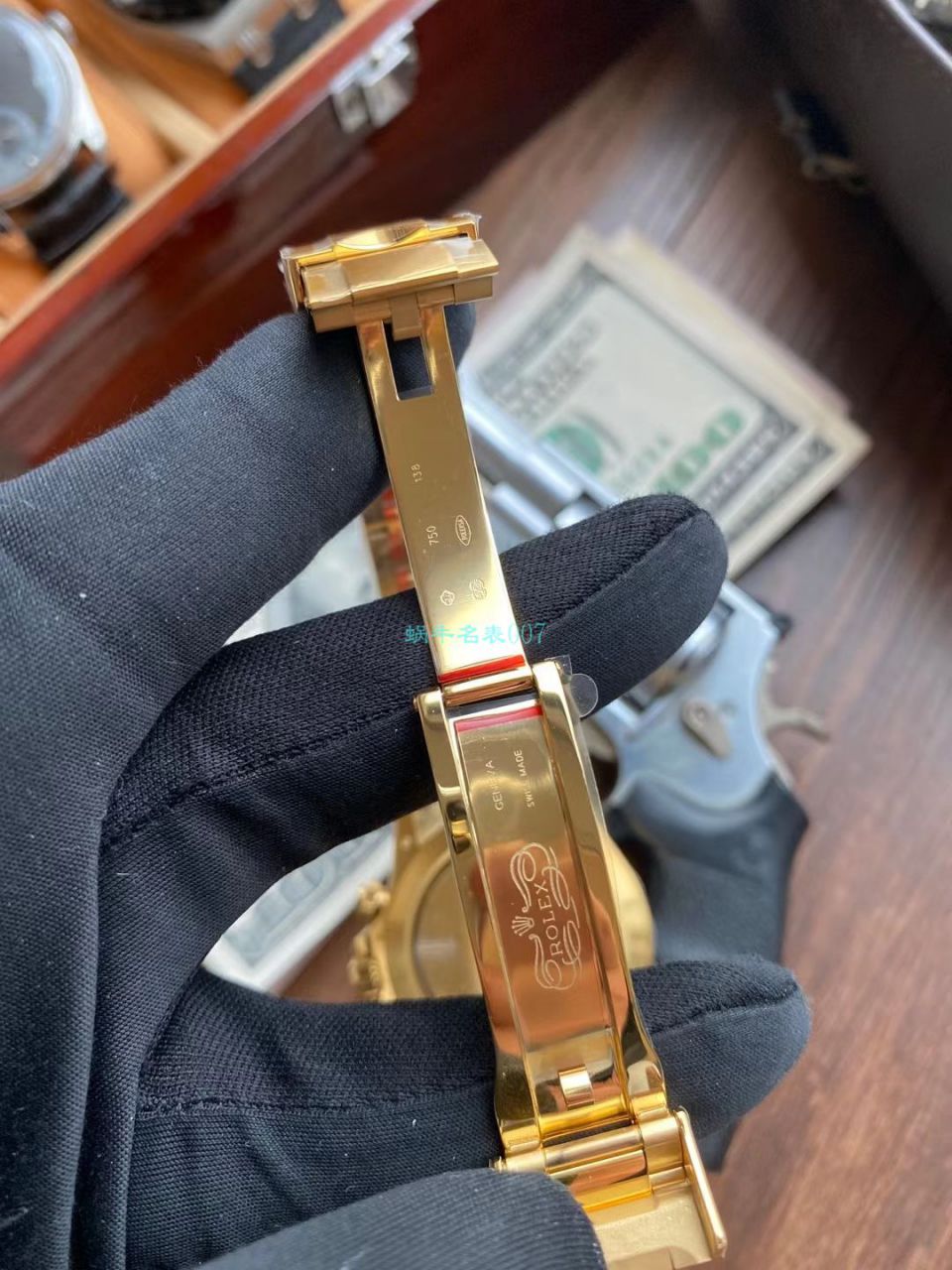 视频评测N厂劳力士超级4130迪通拿间金钻面m116503-0006 / R732