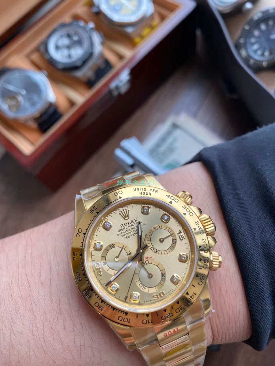 视频评测N厂劳力士超级4130迪通拿间金钻面m116503-0006 / R732