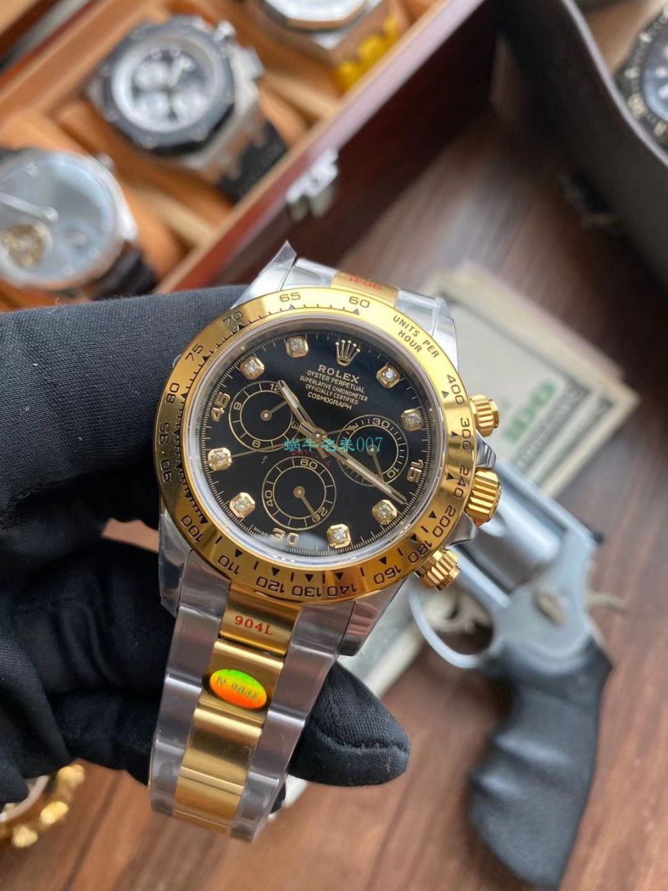 视频评测N厂劳力士超级4130迪通拿间金钻面m116503-0006 / R732