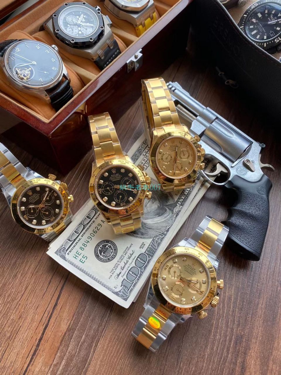 N厂劳力士4130迪通拿全金钻面m116508-0006腕表 / R730