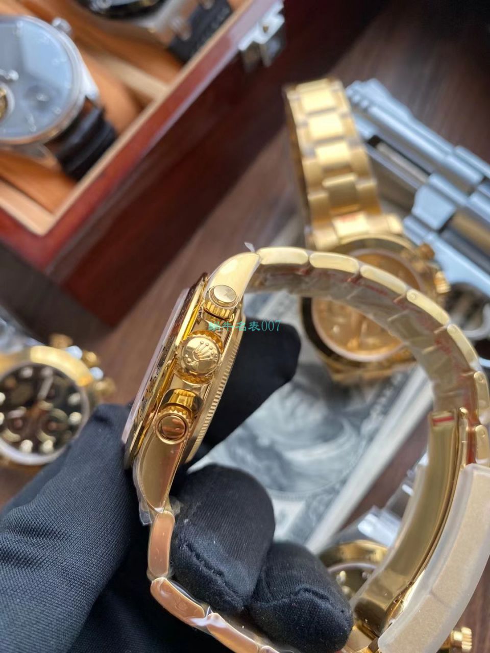 N厂劳力士超级4130间金迪通拿钻面高m116503-0008腕表 / R731