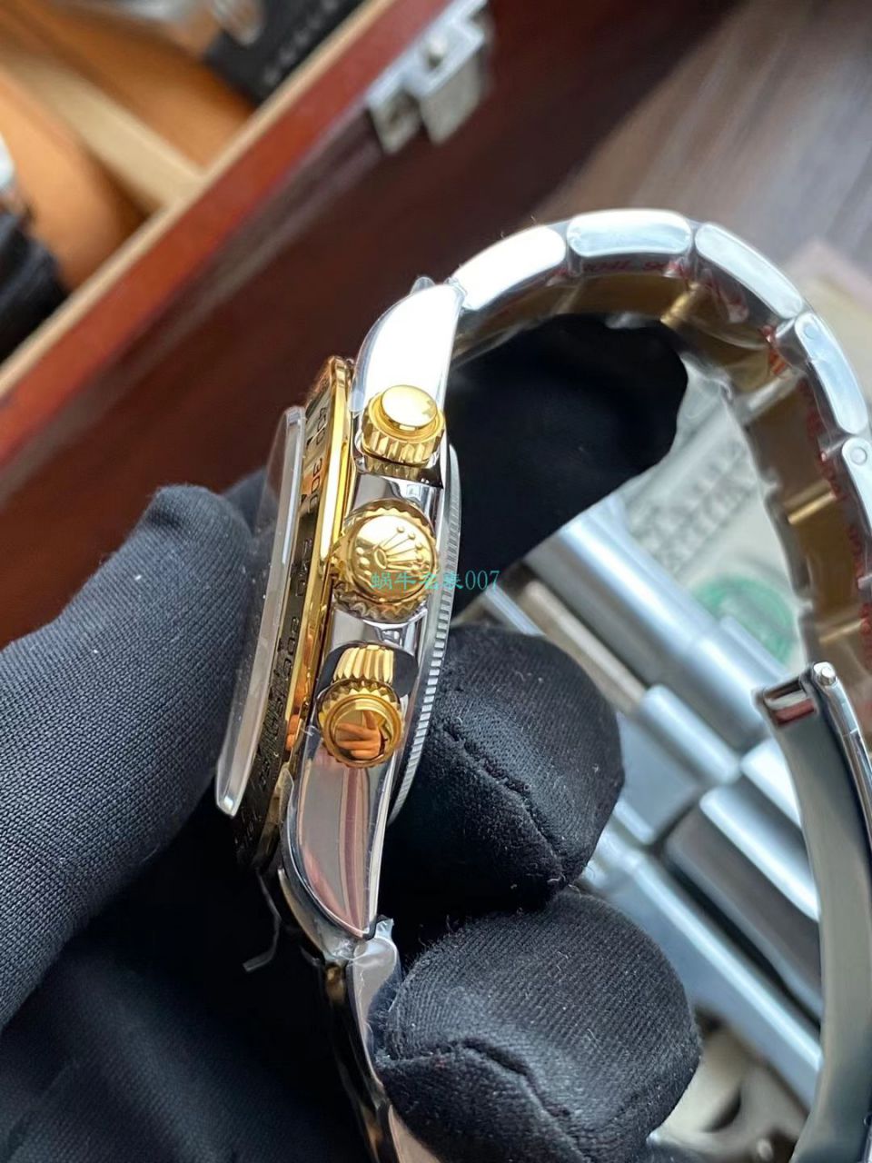 视频评测N厂劳力士超级4130迪通拿全金钻面m116508-0008腕表 / R729