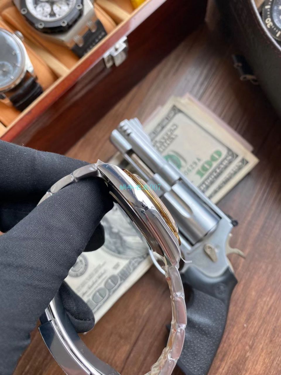 视频评测N厂劳力士超级4130迪通拿全金钻面m116508-0008腕表 / R729