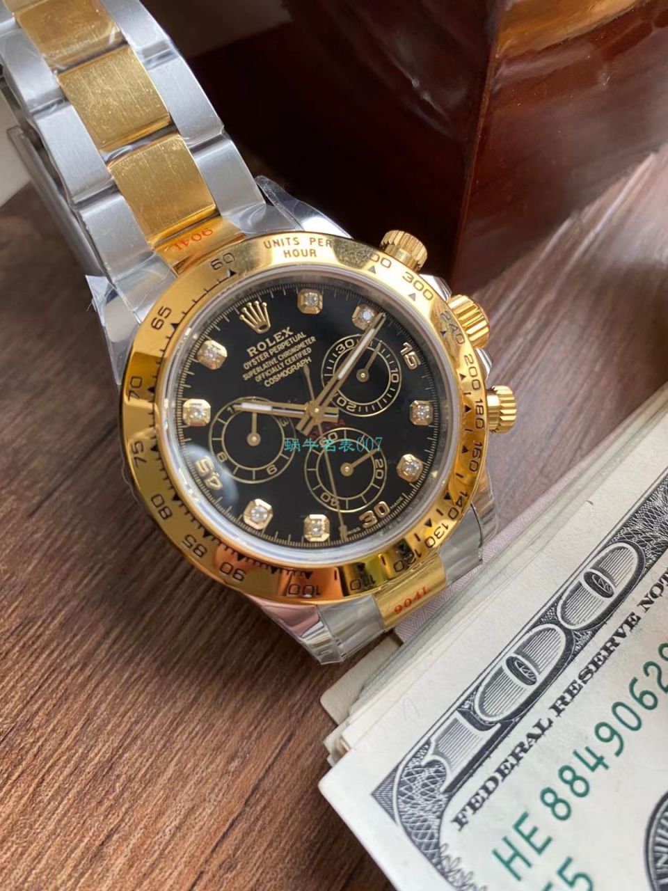 视频评测N厂劳力士超级4130迪通拿全金钻面m116508-0008腕表 / R729