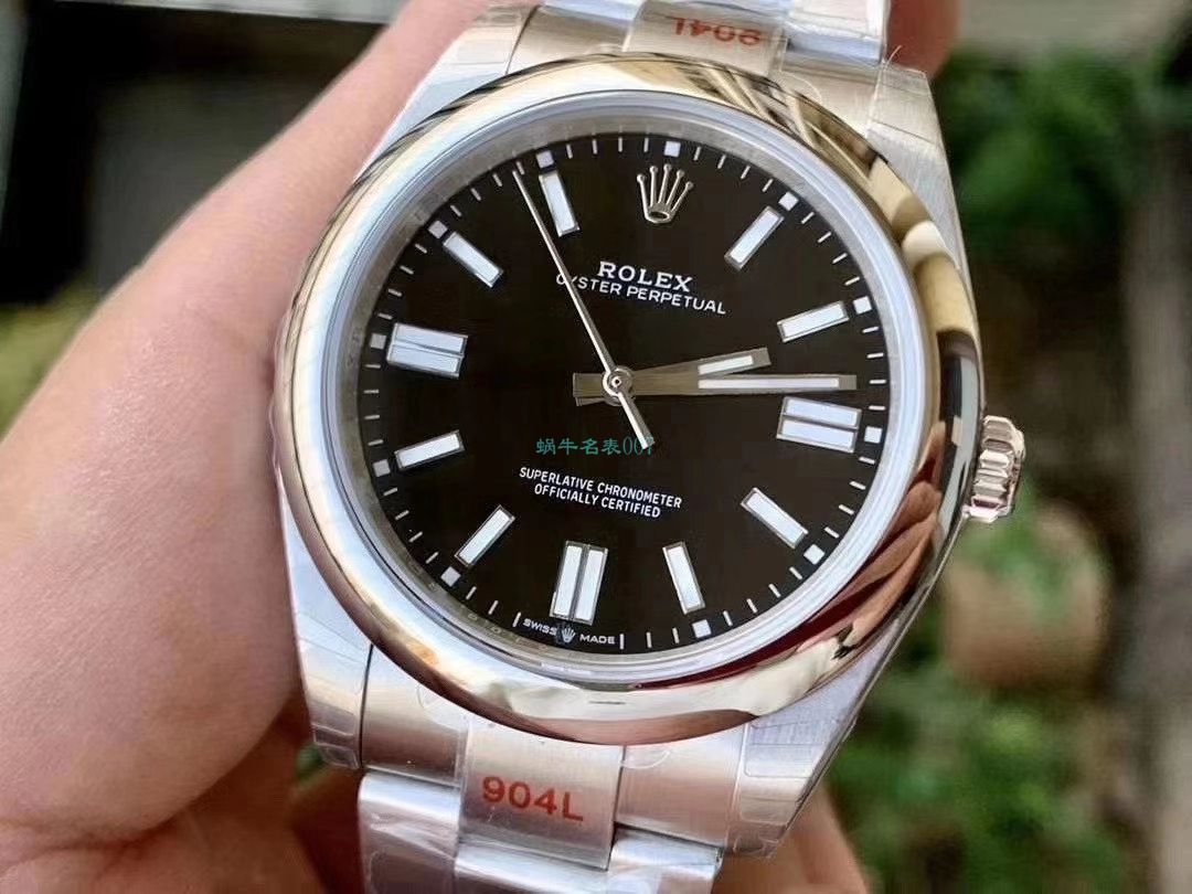 视频评测EW厂劳力士蚝式恒动41蒂芙尼蓝m124300-0006 / R722